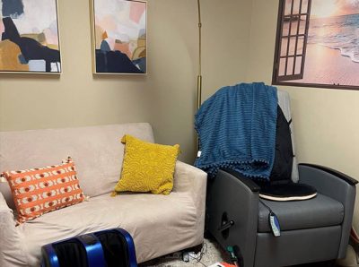 THD wellness room banner