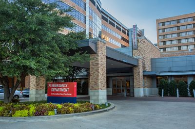 Texas Health Dallas ER entrance