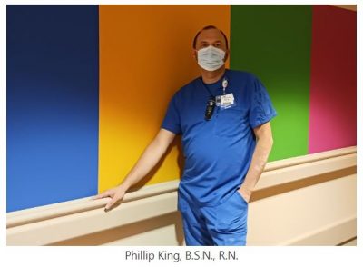 Nurse Mentoring Pilot Begins Phillip King caption