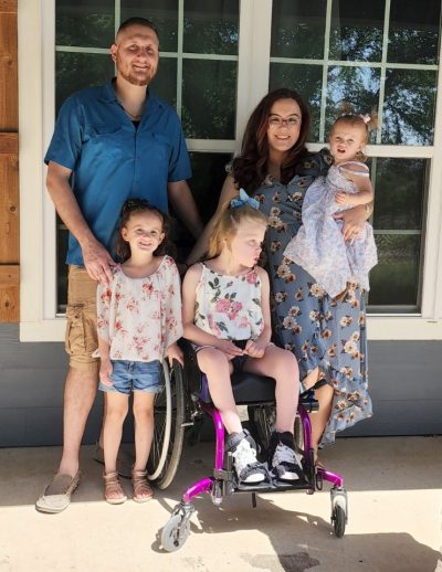 Trisha Taylor and family