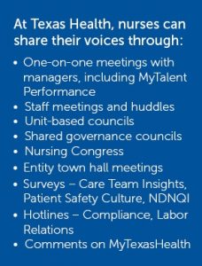 Nurses can share their voices through box