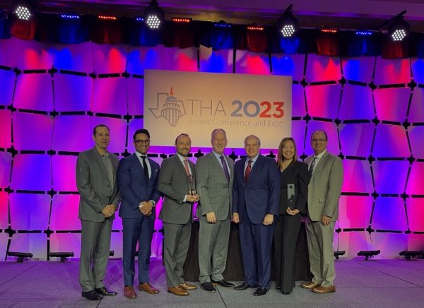 Texas Health received the 2022 Excellence in Community Service Award