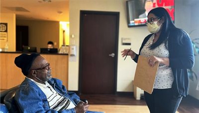 Community health workers stay connected to patients