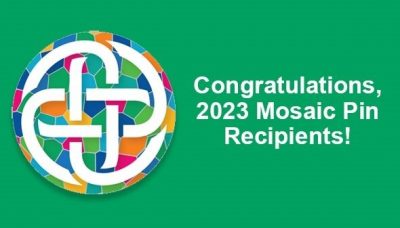 2023 Mosaic Pin Banner