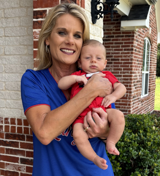 Laura Massey with grandson Rhett